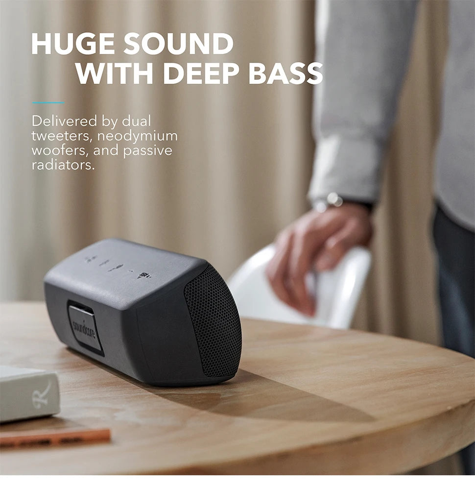 Anker Soundcore Motion+ Bluetooth Speaker with Hi-Res 30W Audio Bluetooth Speakers Portable Speaker Sound Box