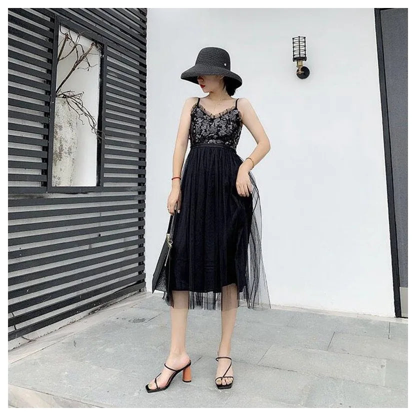 2022 Summer Elegant Women Narrow Band Slides High Heel Slippers Female Peep Toe Wood Block Heel Sandals For Party Shoes Slippers
