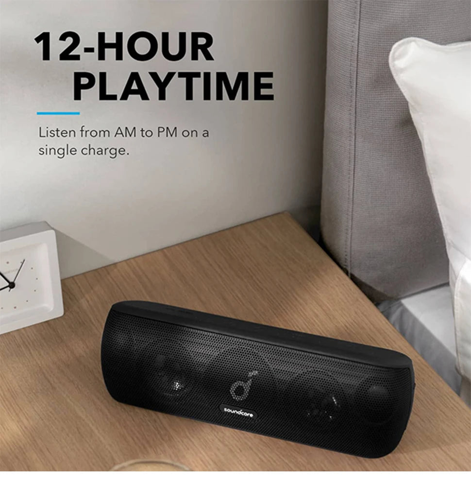 Anker Soundcore Motion+ Bluetooth Speaker with Hi-Res 30W Audio Bluetooth Speakers Portable Speaker Sound Box