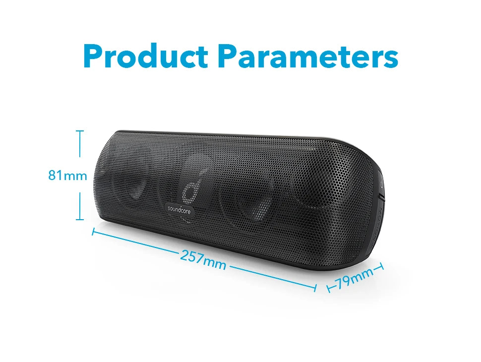 Anker Soundcore Motion+ Bluetooth Speaker with Hi-Res 30W Audio Bluetooth Speakers Portable Speaker Sound Box