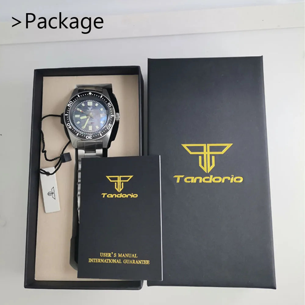 200m Dive Mechanical Watch Men Sapphire Crystal NH35AA PT5000 43mm Steel Case 904L Bracelet Glide Lock Ceramic Insert Rejor