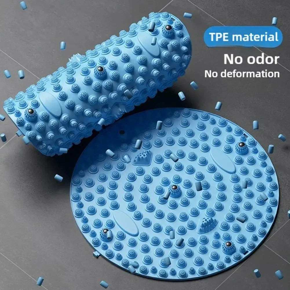 TPE Magnetic Foot Massage Pad Acupressure Yoga Mat Finger Pressure Board Muscle Relaxation Feet Training Tools Acupoint massager