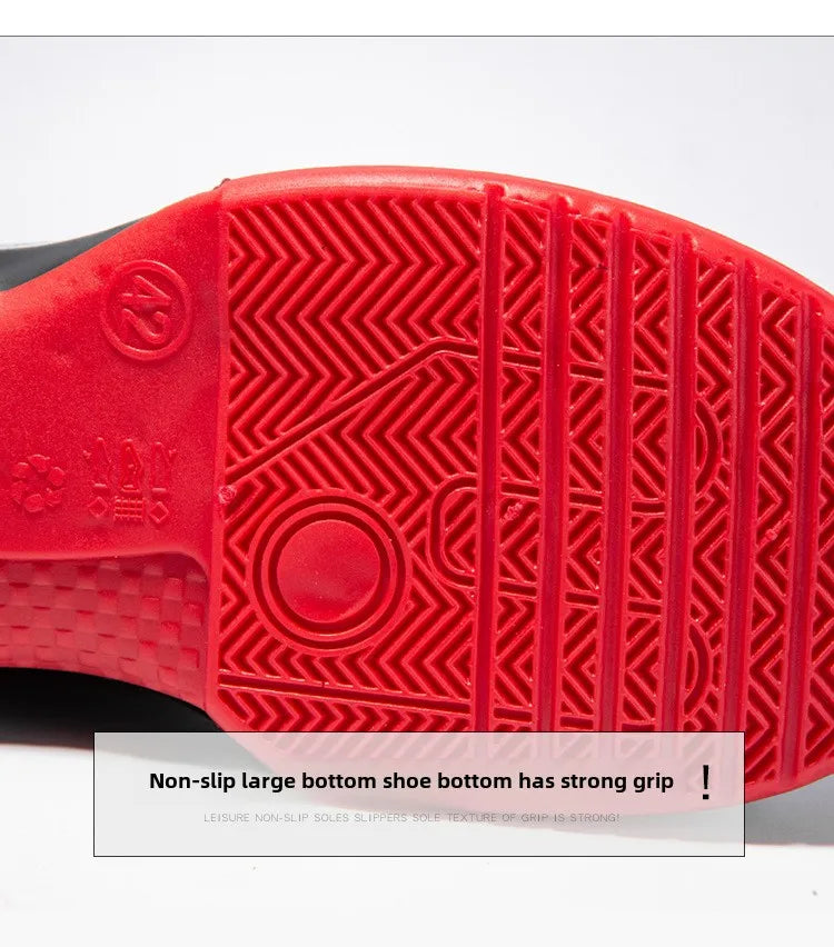 Brand Men Rain Boots New Outdoor Non-slip Light Hiking Shoes for Men Fishing Rain Boots Durable Waterproof Rubber Fishing Shoes