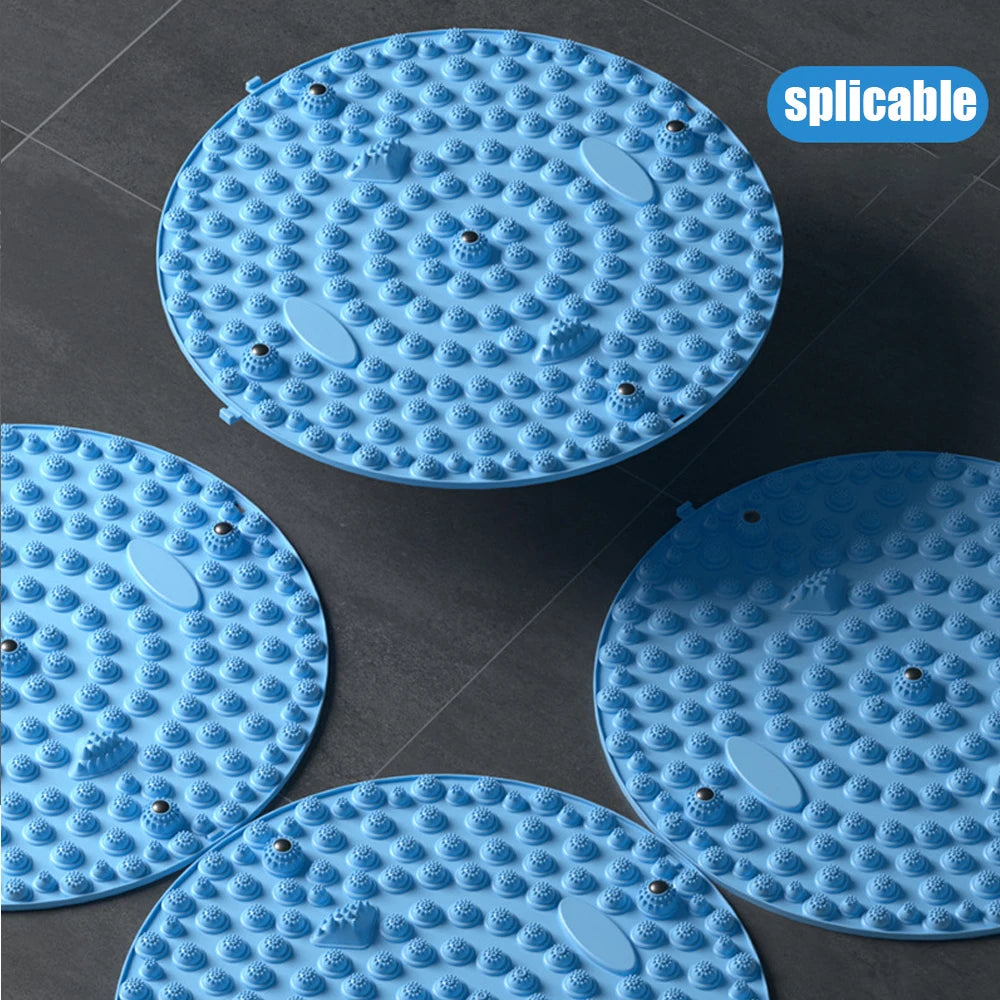 TPE Magnetic Foot Massage Pad Acupressure Yoga Mat Finger Pressure Board Muscle Relaxation Feet Training Tools Acupoint massager