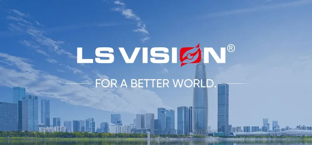 LS VISION 20MP Four Screens WiFi Security Camera Outdoor 10X Optical Zoom Four Lens Human Auto Tracking Waterproof CCTV Cameras