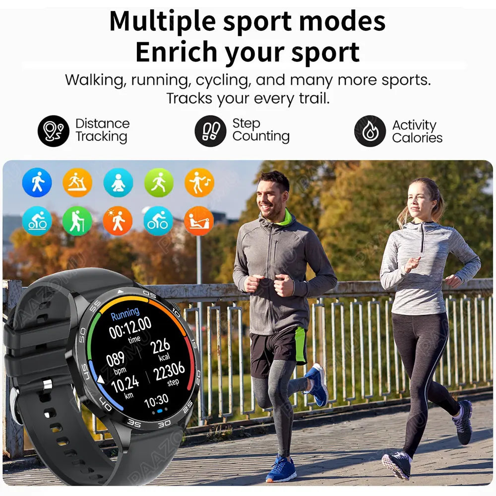 2025 New For Huawei Smart Watch Men Watch 4 Pro+ 1.50 Inch HD Screen Bluetooth Call Health Monitoring Smartwatch New Watch 4