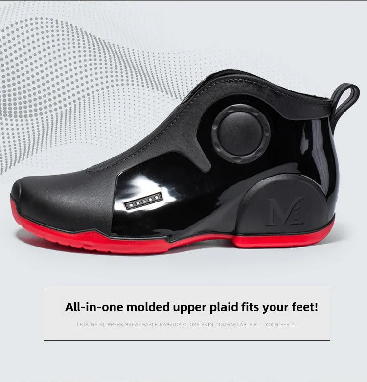 Brand Men Rain Boots New Outdoor Non-slip Light Hiking Shoes for Men Fishing Rain Boots Durable Waterproof Rubber Fishing Shoes