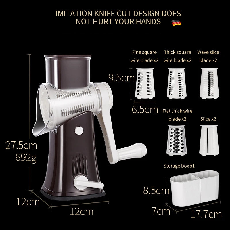12 In 1 Vegetable Cutter Grater for Vegetables Carrot Potato Peeler Slicer Vegetable Cutter Manual Kitchen Accessories Utensils