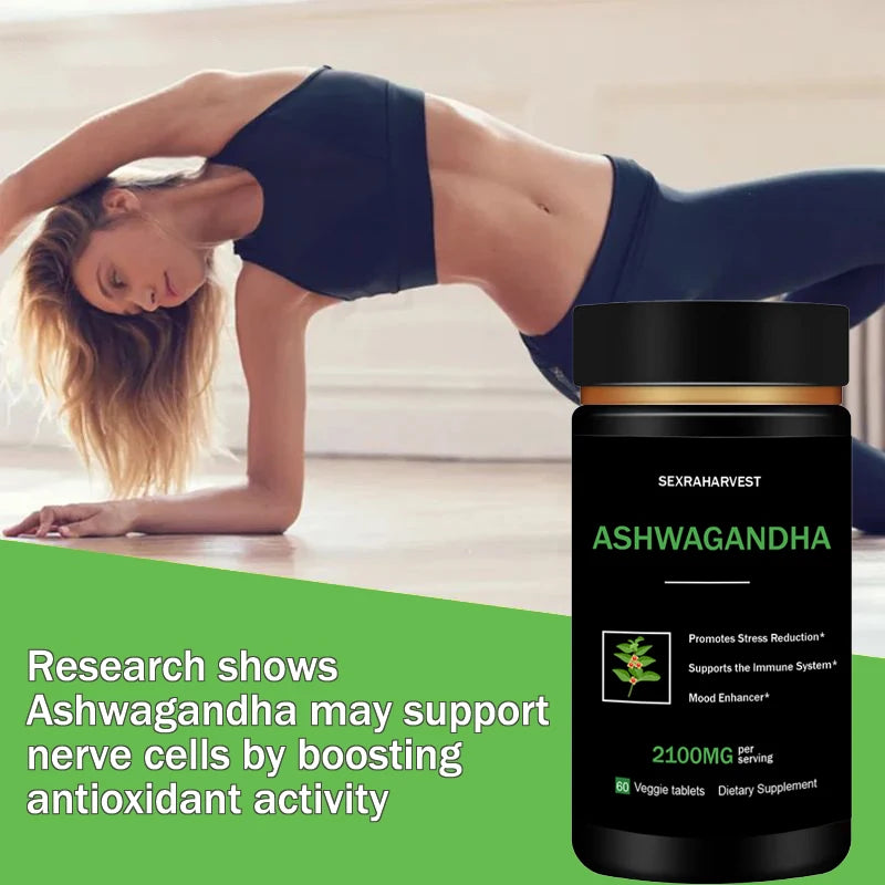 Original Ashwagandha Tablet Pen-is Enlargement Energy Supplement Anti-oxidation,Enhance Immunity,E-rection Capsules for Men