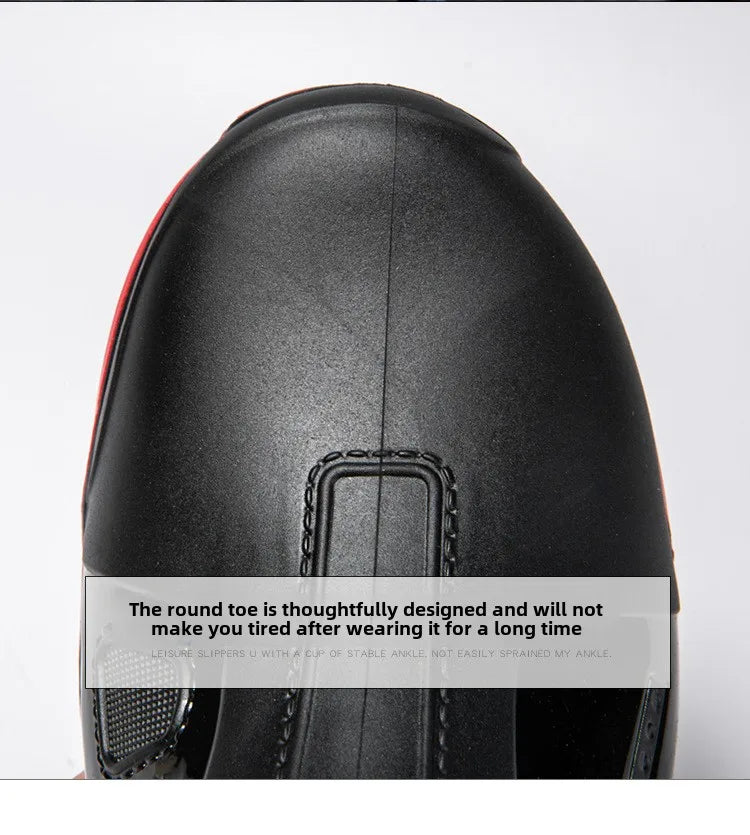 Brand Men Rain Boots New Outdoor Non-slip Light Hiking Shoes for Men Fishing Rain Boots Durable Waterproof Rubber Fishing Shoes