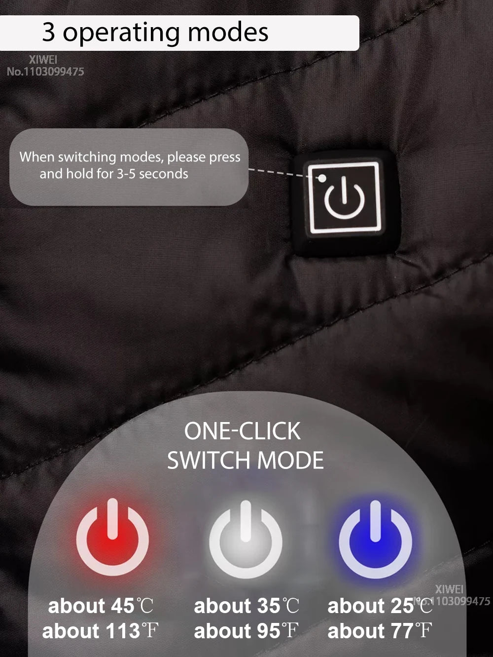 21 Areas Heated Jacket Men Warm Vest USB Self Heating Jacket Women Heated Coat Ski Camping Hiking Winter Cotton Clothes Washed