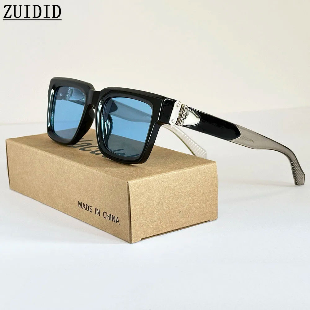 Millionaire Square Sunglass Men Vintage Luxury Sunglasses 2025 Trendy Fashion Glasses Gafas De Sol Hombre Lunette Soleil Femme