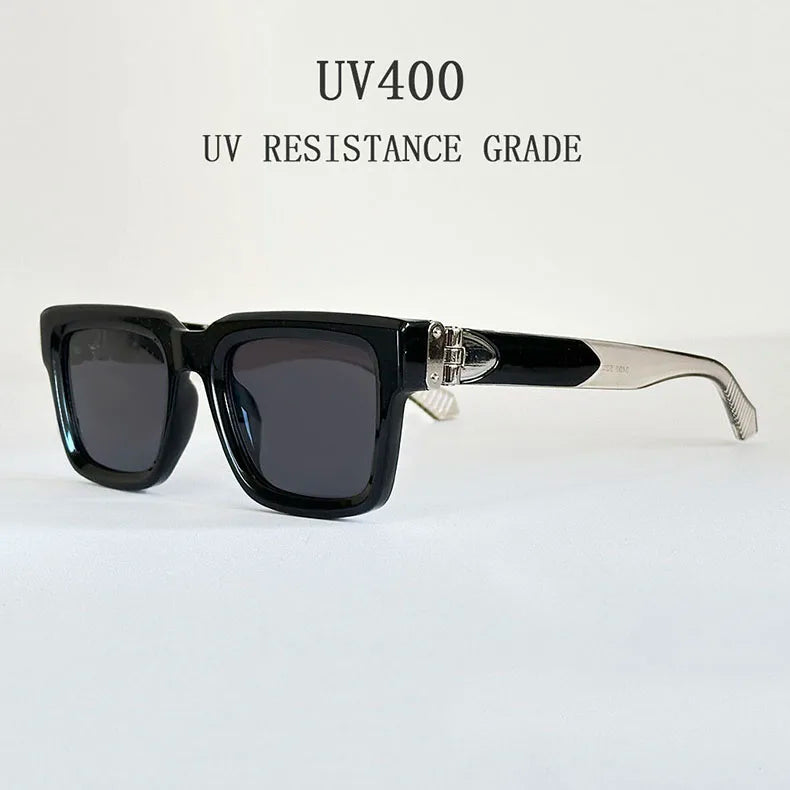 Millionaire Square Sunglass Men Vintage Luxury Sunglasses 2025 Trendy Fashion Glasses Gafas De Sol Hombre Lunette Soleil Femme