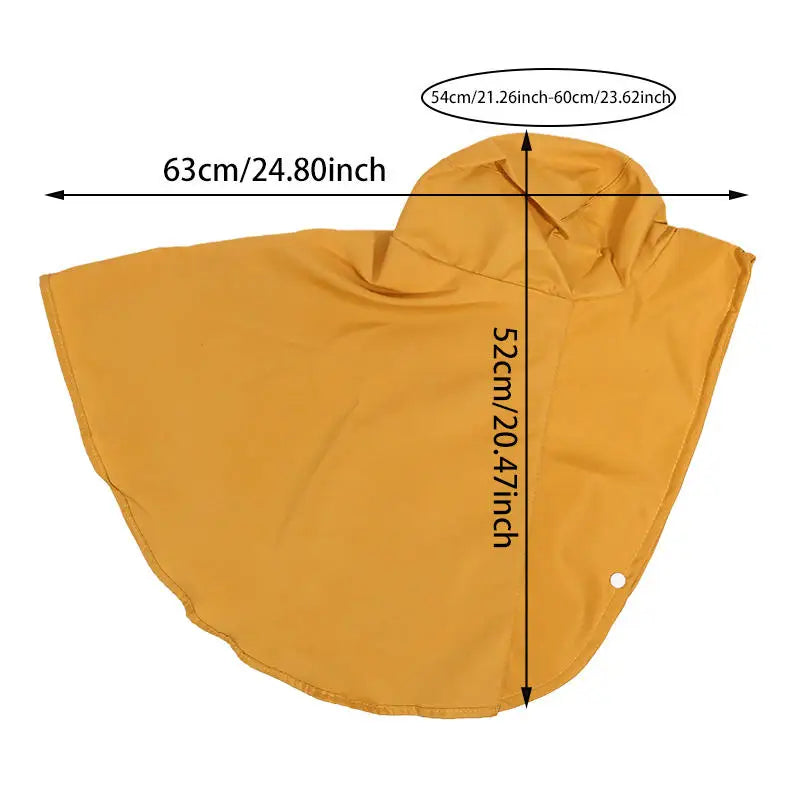 Summer Sunhat With Shawl Large Brim Full Protection Outdoor Breathable Hat Anti-UV Sunscreen Solid Color Outdoor Beach Sun Hats