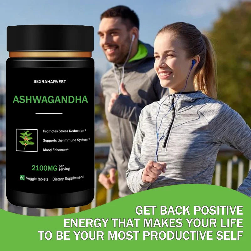 Original Ashwagandha Tablet Pen-is Enlargement Energy Supplement Anti-oxidation,Enhance Immunity,E-rection Capsules for Men