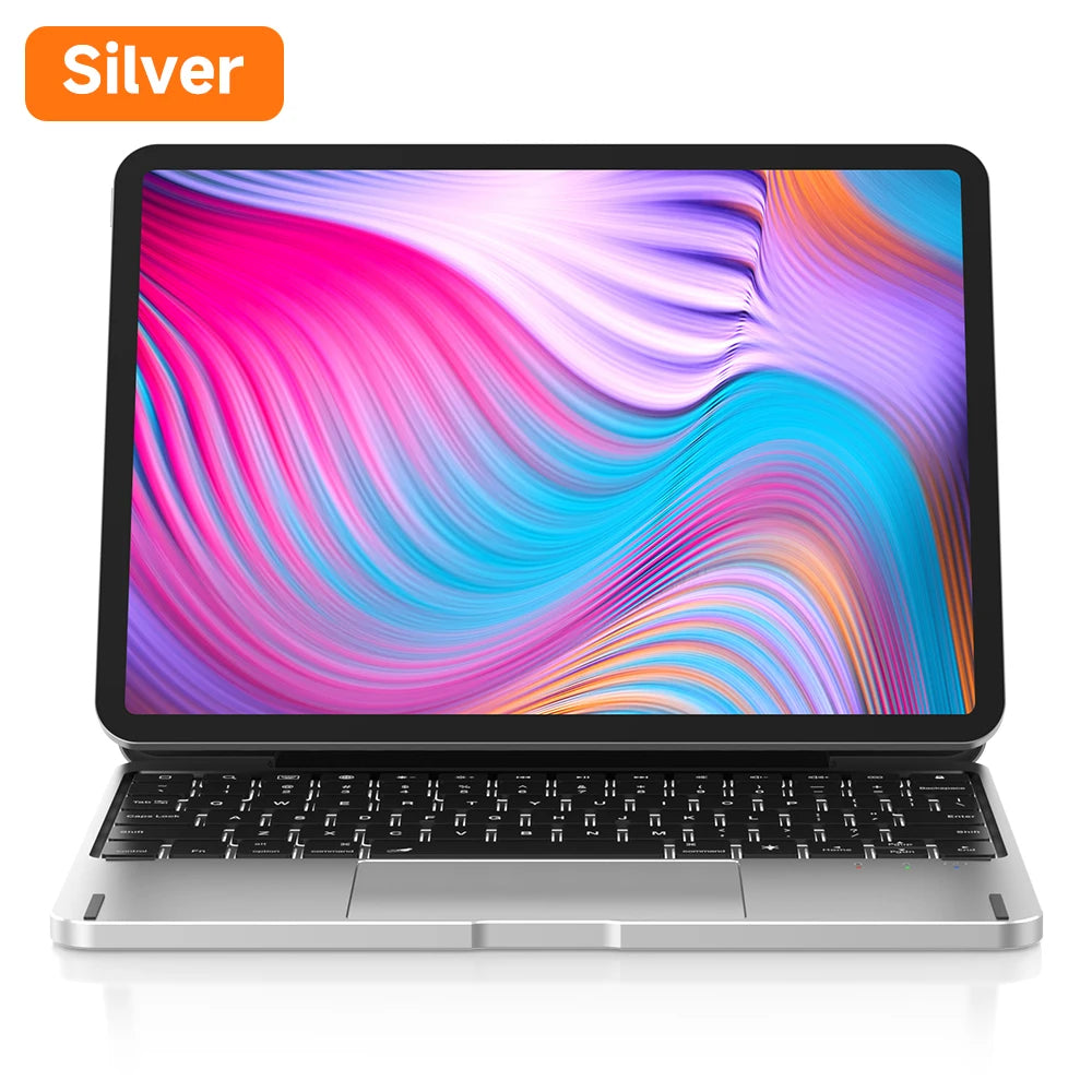 GOOJODOQ Magic Keyboard for  iPad Air 6 11 2024 Air4 Air 5  for iPad Pro 11 Inch 4th/3rd/2nd/1st Gen Full Aluminum Keyboard