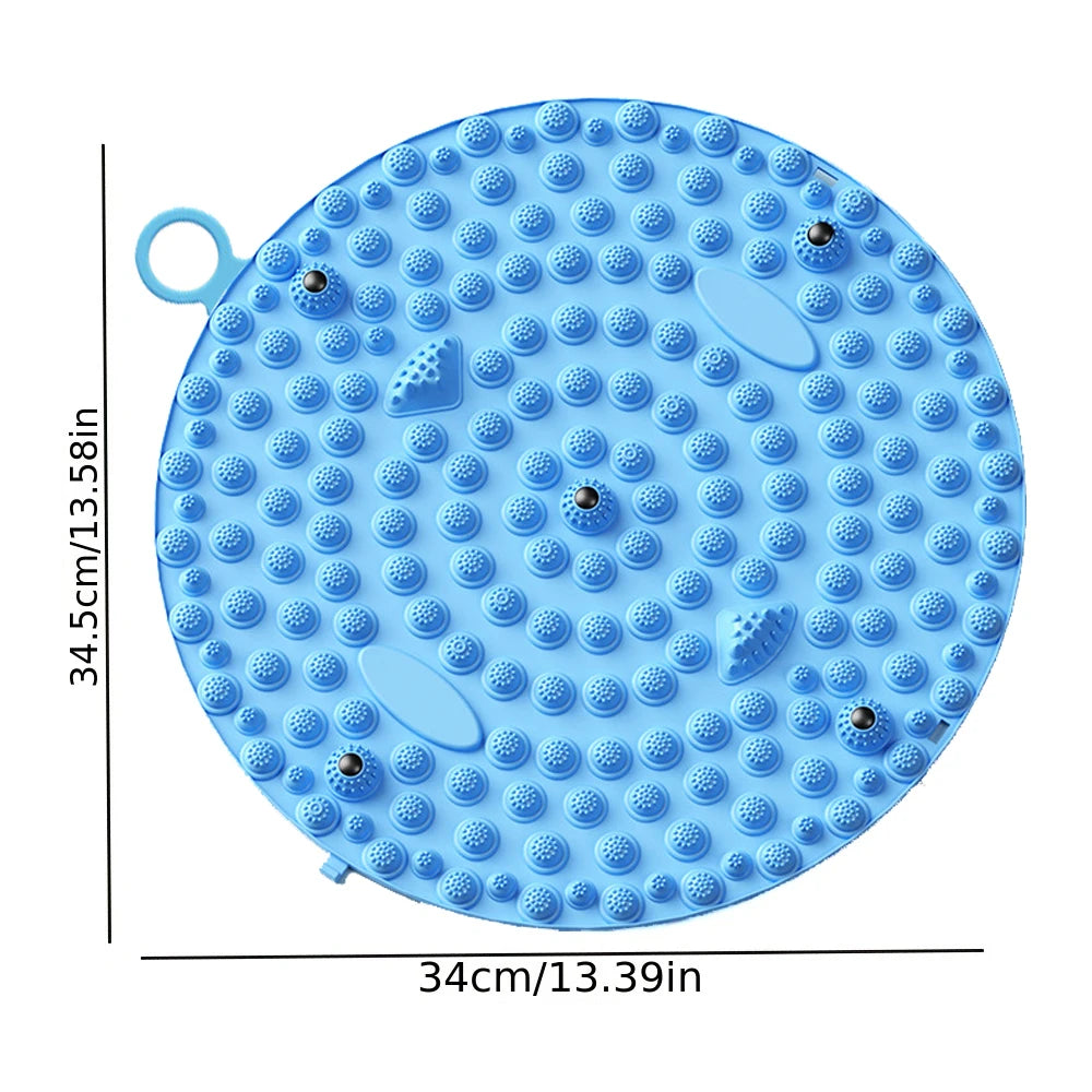 TPE Magnetic Foot Massage Pad Acupressure Yoga Mat Finger Pressure Board Muscle Relaxation Feet Training Tools Acupoint massager