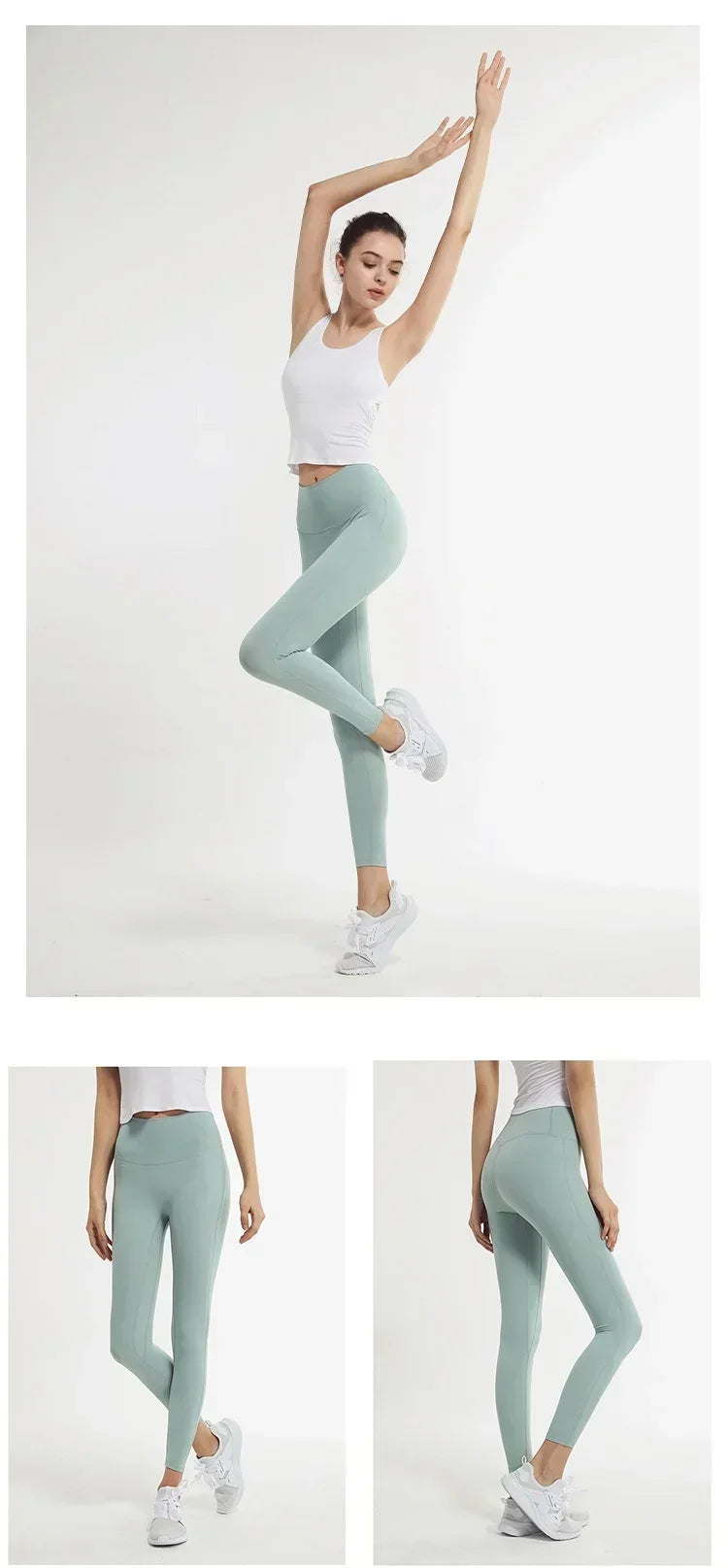 Pantalones de Yoga, mallas deportivas Para Mujer, mallas Push Up Para gimnasio, Pantalones deportivos Para correr