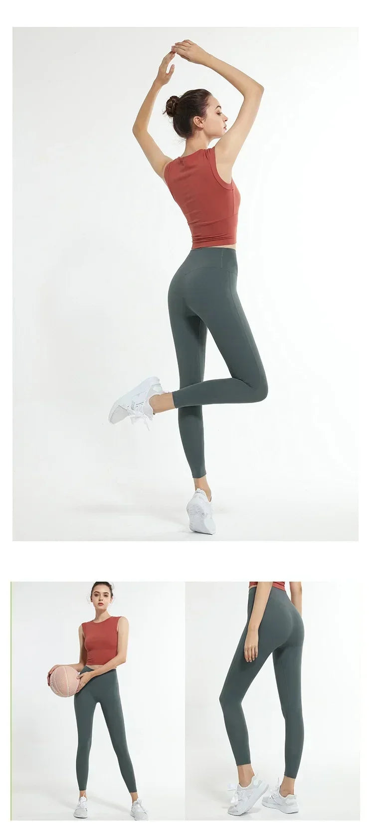 Pantalones de Yoga, mallas deportivas Para Mujer, mallas Push Up Para gimnasio, Pantalones deportivos Para correr
