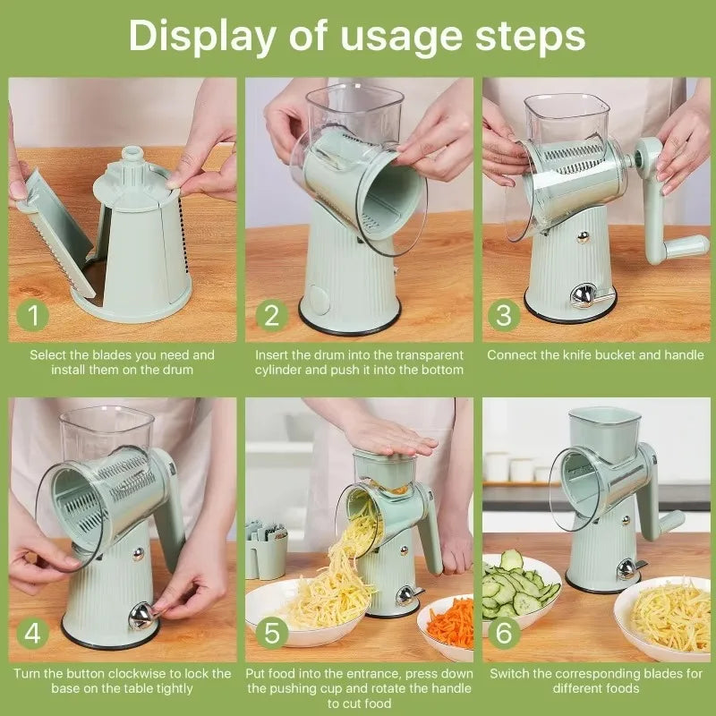 Mandoline Chopping Cutting Potato Vegetable Grater Carrot Slicer Fruit Crusher Kitchen Cooking Tool Accessories Home Gadgets