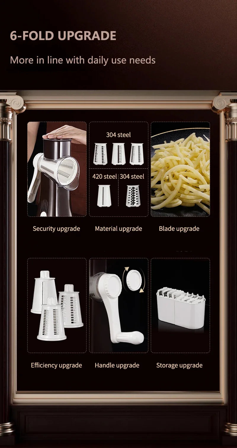 12 In 1 Vegetable Cutter Grater for Vegetables Carrot Potato Peeler Slicer Vegetable Cutter Manual Kitchen Accessories Utensils