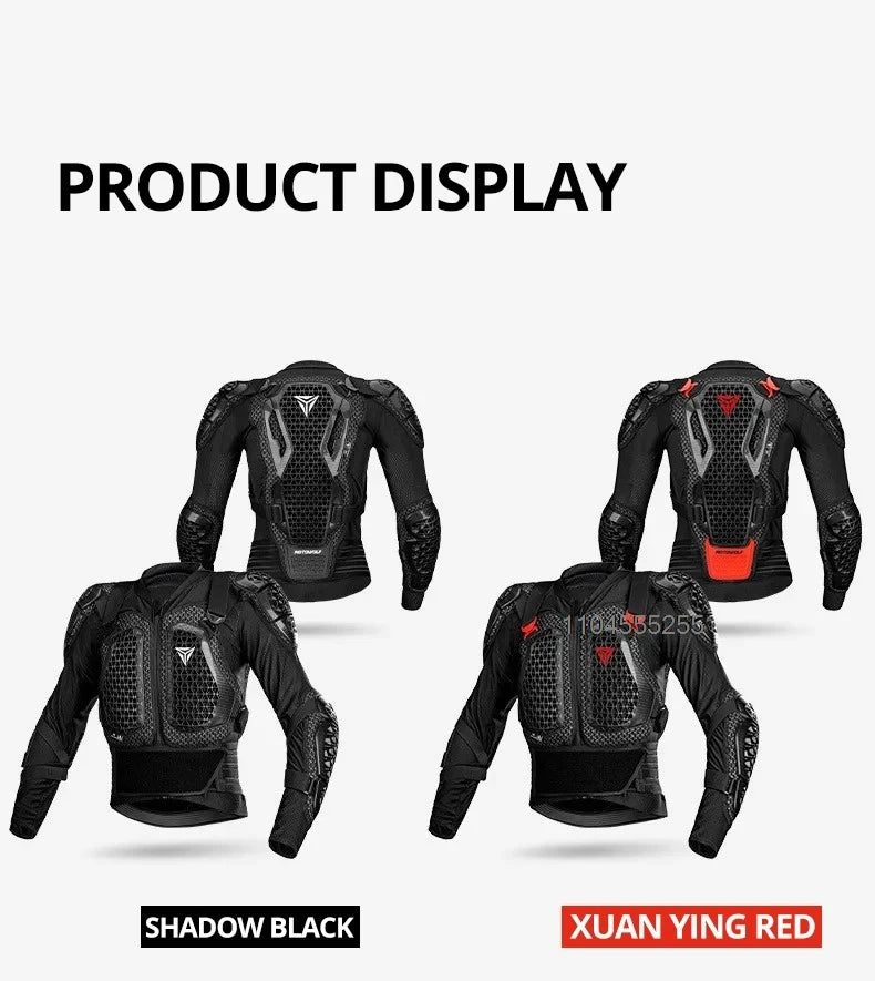 Motorcycle Body Armor CE Approved Women Men's Turtle Motorcycle Jacket Motocross Racing Jacket Motorcyclist Protection Gears
